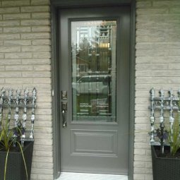 Front Entrance Door with Windows