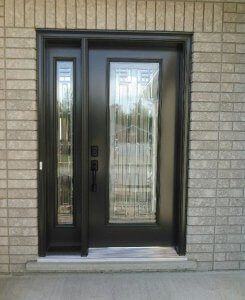 Fiberglass 2264 Full York Glass Single Full Sidelite Black | Kempenfelt ...