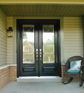 Steel Executive Panel Entry Door with Cartier Glass | Kempenfelt ...