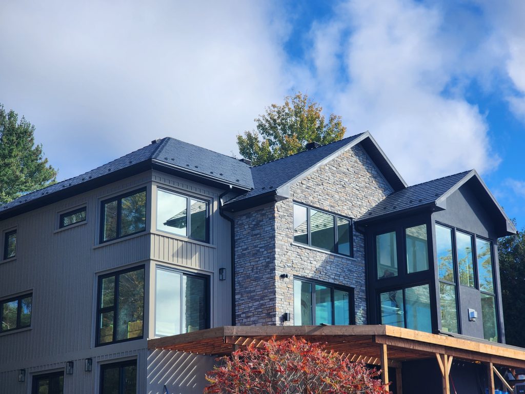 Contemporary Home with Kempenfelt Windows in French River