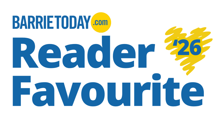 BarrieToday's Reader Favourite 2026 Award Badge