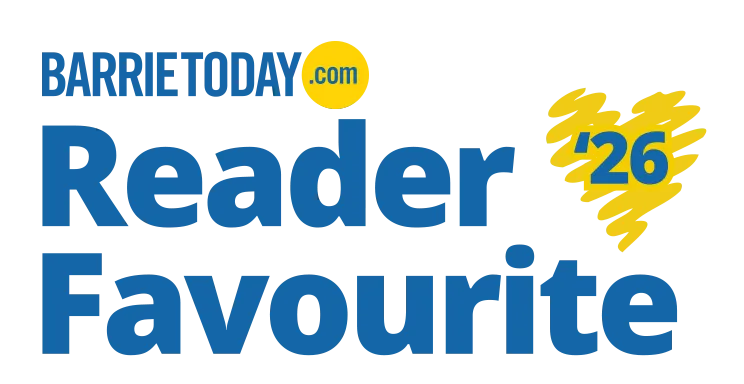 BarrieToday's Reader Favourite 2026 Award Badge